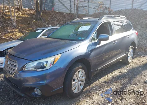 2015 Subaru Outback 2.5I Premium из США, поврежденный, VIN 4S4BSADC4F3217955
